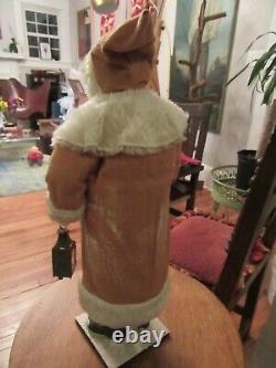 Extra-large 22 Inch German Santa Father Christmas Candy Container! Beautiful