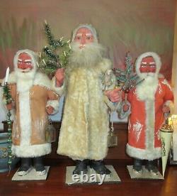 Extra-large 22 Inch German Santa Father Christmas Candy Container! Beautiful