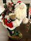 Forever Christmas By Chelsea Santa With Teddy Bears Limited Edition 215 Of 250