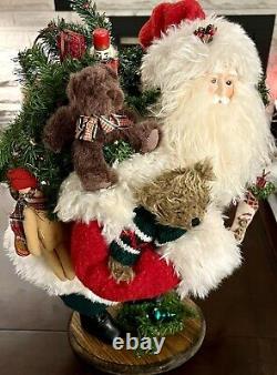 FOREVER CHRISTMAS by Chelsea Santa with Teddy Bears Limited Edition 215 of 250