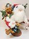 Forever Christmas By Chelsea Santa With Teddy Bears Limited Edition 47 Of 250