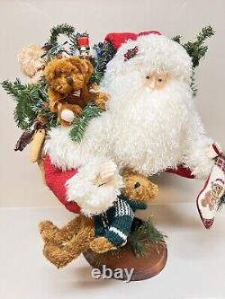 FOREVER CHRISTMAS by Chelsea Santa with Teddy Bears Limited Edition 47 of 250