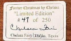 FOREVER CHRISTMAS by Chelsea Santa with Teddy Bears Limited Edition 47 of 250