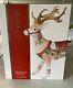 Fitz & Floyd Yuletide Holiday Deer Reindeer Christmas Figurine New In Box