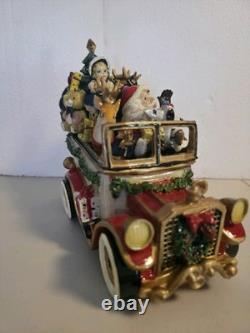 Fitz and Floyd Santa Mobile Musical Model 19-105 Mint Condition