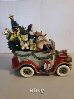 Fitz and Floyd Santa Mobile Musical Model 19-105 Mint Condition