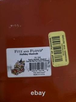 Fitz and Floyd Santa Mobile Musical Model 19-105 Mint Condition