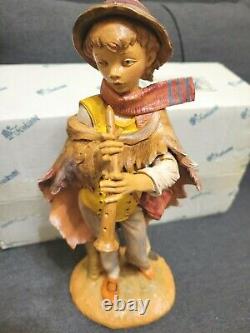 Fontanini Nativity Jareth Flute Player Large Figurine 12 Inches Tall #52901
