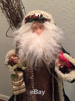 From Jacqueline Kent's Elderly Elves of Adler Woodland Santa, PRISTINE