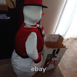 GEMMY HOLIDAY Animated Christmas Snowman 5' ft Tall Singing Dancing Karaoke