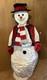 Gemmy Holiday Animated Snowman 5' Ft Tall Singing/ Dancing/ Karaoke