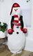 Gemmy Holiday Animated Snowman 5' Ft Tall Singing/ Dancing/ Karaoke With Box