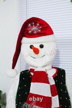 GEMMY HOLIDAY Animated Snowman 5' ft Tall Singing/ Dancing/ Karaoke with Box