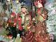 Giant 36 Inches 5 Piece Deluxe Caroler Set With Lamppost Sings Christmas Rare H-5