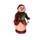 Gemmy 2004 Snowflake Spinning Mrs Snowwoman Sings Santa Baby Dancing Works