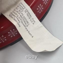 Gemmy 2004 Snowflake Spinning Mrs Snowwoman Sings Santa Baby Dancing Works