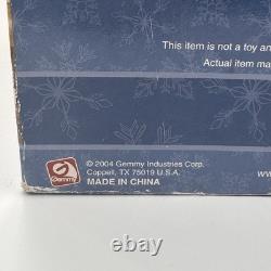 Gemmy 2004 Snowflake Spinning Mrs Snowwoman Sings Santa Baby Dancing Works