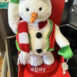 Gemmy 2006 Snowflake Spinning Snowman NIB Year Without A Santa Claus RARE NEW