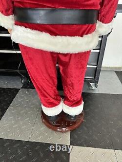 Gemmy 5 Foot Life Size Santa Claus Animated Singing Dancing Christmas Display