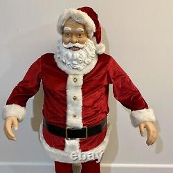 Gemmy 5 Foot Santa Claus Animated Singing Christmas Display