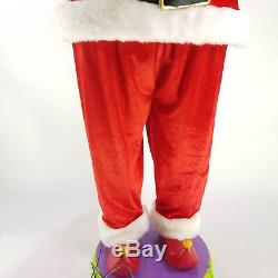 Gemmy Animated 5FT Grinch Stole Christmas Sings Dances See Video