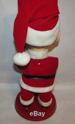 Gemmy Bing Crosby Animated Christmas Santa Doll Pop Culture Figure Mouth moves