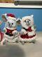 Gemmy Lighted Singing Christmas Mouse Lot Traditional Christmas Music