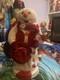 Gemmy Red Peppermint Snowman Very Rare Read