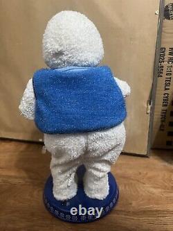 Gemmy Snow Miser Animated Snowman Singing Spinning Snowflake 2002 withLeg Video
