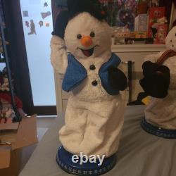 Gemmy snowman lot Singing Dancing SnowMiser 2003 READ DESCRIPTION