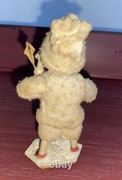 German Antique Christmas cotton bisque Figurine