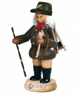 German incense smoker Forest worker, male, height 23 cm / 9 inch. MU 16210 NEW