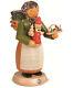 German Incense Smoker Mulled Wooden-toy Seller, Female, Height 24. Mu 16661 New