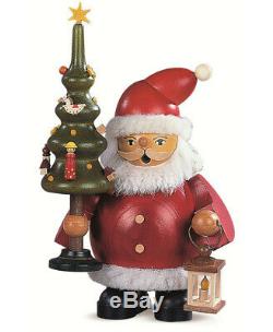 German incense smoker Santa Claus, height 16 cm / 6 inch, origina. MU 16030 NEW