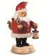 German Incense Smoker Santa Claus, Height 20 Cm / 8 Inch, Origina. Mu 16132 New
