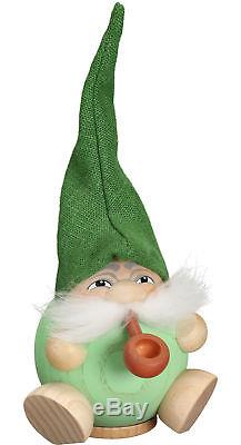 German incense smoker forest dwarf mint, height 19 cm / 8 inch, o. SV 19030 NEW
