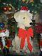 Giant Animated Life Size Golden Retriever / Lab Lighted / Talk Christmas Holiday