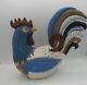 Gladys Boalt 1980 French Hen/rooster Large Blue/brown/white 11.5 X 10.5