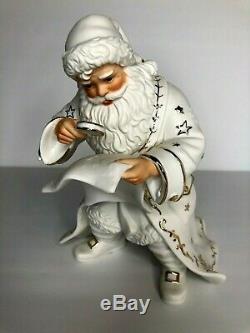 Grandeur Noel Collector's Edition 2000 Porcelain Christmas Santa Sleigh MINT