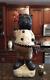 Grandin Road Black Vintage Statue Cattrick Or Treat Cat 36very Rare