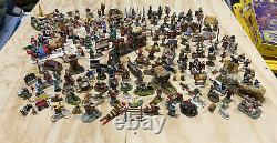 HUGE LOT Christmas Village Accessories Figurines DEPT 56, LEMAX, O'WELL, ETC