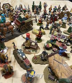 HUGE LOT Christmas Village Accessories Figurines DEPT 56, LEMAX, O'WELL, ETC