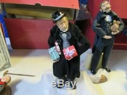 Hallmark Collection Christmas Carol set 4 Ebenezer Scrooge Figurine Original Box