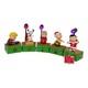 Hallmark Peanuts Christmas Dance Party Music Full Set Of 5 Figures 3 Lights