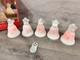 Hallmark Snowmen Bell Choir 5 Songs Synchronized Music Color Lights Remote