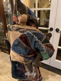 Handmade Primitive Santa Clause By April Cummins