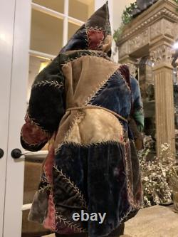 Handmade Primitive Santa Clause By April Cummins