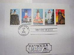 Harbour Lights Commemorative Stamp Series Set of 5 1995