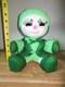 Harold Gale Snow Baby Vintage Vtg Christmas Store Display 60's 70's Green Seated