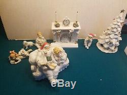 Heritage Mint LTD 11 Piece Porcelain Christmas Setting Set MINT CONDITION